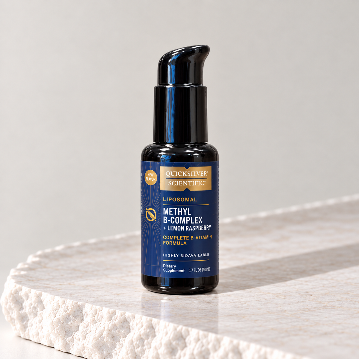 Quicksilver Scientific Liposomal Methyl B-Complex + Lemon Raspberry